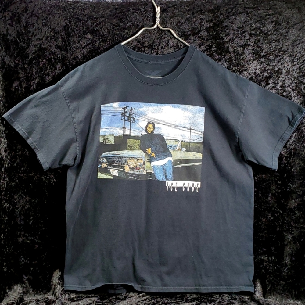 Ice Cube T Shirt Vintage Car Graphic T Mens Extra Large XL Black
